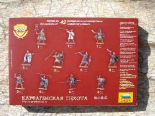 Zvezda 8010  CARTHAGENIAN INFANTRY